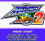 Mega Man Xtreme 2 Title Screen